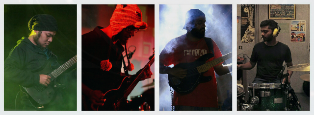 [L-R] Vivek Singha, Tanay Kasera, Daanish Kabir and Terence Pascal of Circle of Fifths.