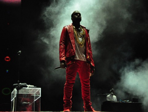 Kanye West at Lollapalooza, Chile, 2011. Photo: Rodrigo Ferrari 