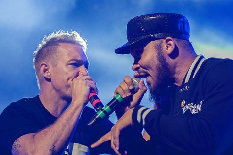 Diplo and Walshy Fire of Major Lazer. Photo: Kim Metso/Wikimedia Commons