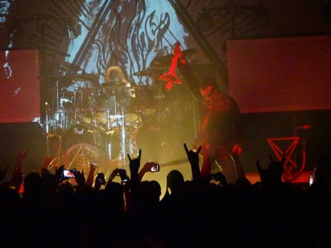 Behemoth live in Philadelphia as part of their Blasfemia Amerika tour 