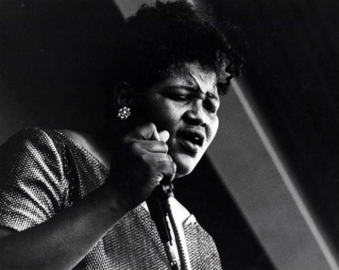 Big Mama Thornton. Photo courtesy: igottheblues.tumblr.com