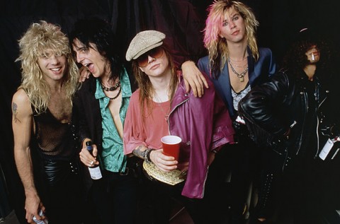 Guns N Roses in 1987. Photo: Fletcher Khater/Flickr 