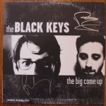 A signed vinyl copy of The Black Keys' 2002 album, The Big Come Up.