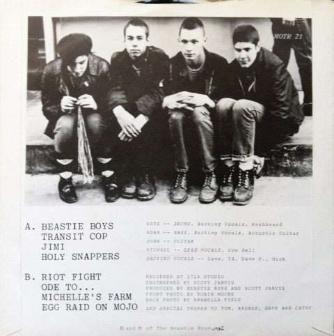 Beastie Boys 'Polly Wog Stew' album. 