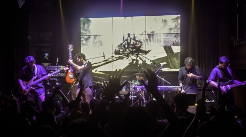 Fake Plastic Friends paid tribute to prog band Porcupine Tree at Hard Rock Cafe, Mumbai. Photo by Bryan Daniel.