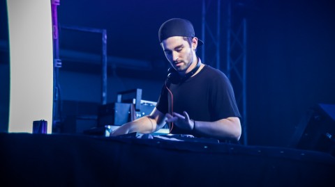 Dyro performs at the Sunburn Festival's Pleasuredome in Mumbai on May 22nd 2016.  Photo: Bryan Daniel