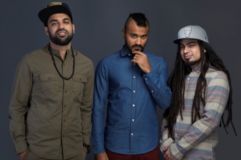 Reggae Rajahs (From left) Raghav Dang, Zorawar Shukla and Amit Rahul. Photo: Courtesy of the artist.