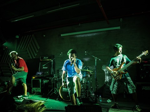 Reverrse Polarity performed at the second edition of metal series Roots. Photo by Bryan Jacob Daniel.