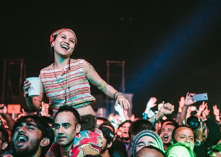 The crowd at Bacardi NH7 Weekender's debut edition in Shillong in 2015. Photo: Naman Saraiya