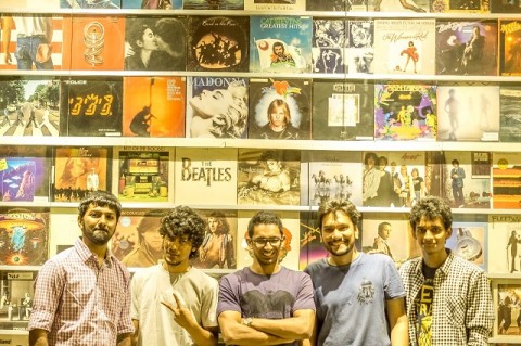 Hyderabad indie rockers The Tapes. Photo: Courtesy of Mad Parrot