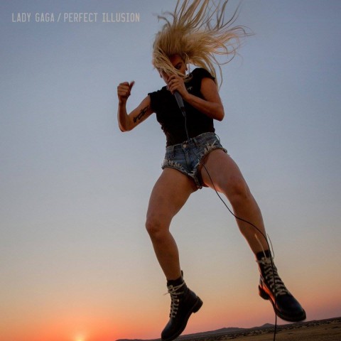 Lady Gaga has unveiled her new, driving single, "Perfect Illusion." 