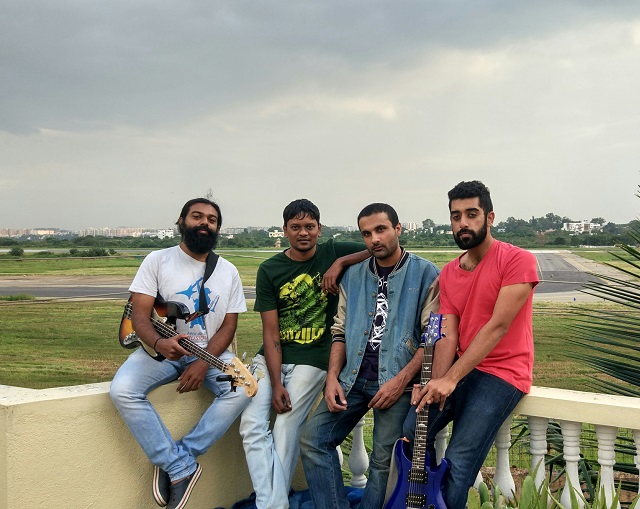 Bengaluru prog rock band Rainburn. Photo: Courtesy of the artist