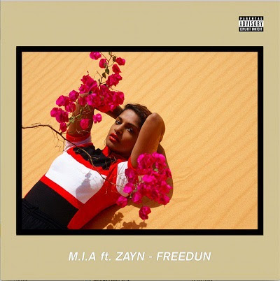 M.I.A. has unveiled her new song "Freedun," which features Zayn Malik.