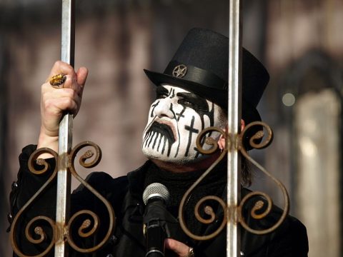 King Diamond is the frontman of both Mercyful Fate and the eponymous King Diamond. Photo: Cecil/Wikimedia Commons