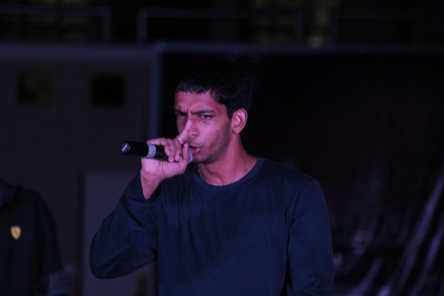 Kolkata rapper Anant Mohanka emerged the winner at Rap Wars. Photo: Courtesy of Rap Wars 