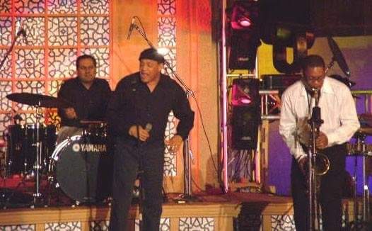 Al Jarreau, Ravi Coltrane on saxophone (son of the legendary John Coltrane) and Adrian D'souza