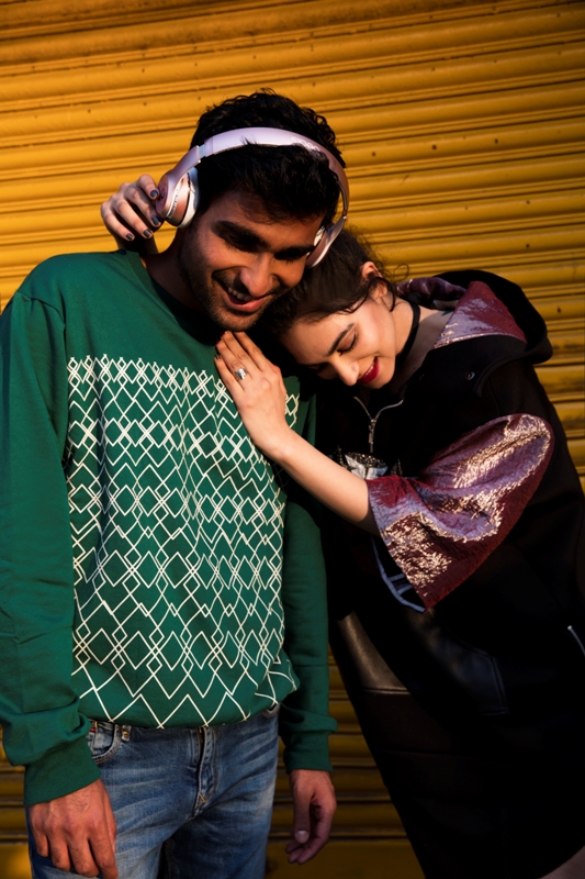 Prateek Kuhad and Kavya Trehan. Photo: Ishaan Nair