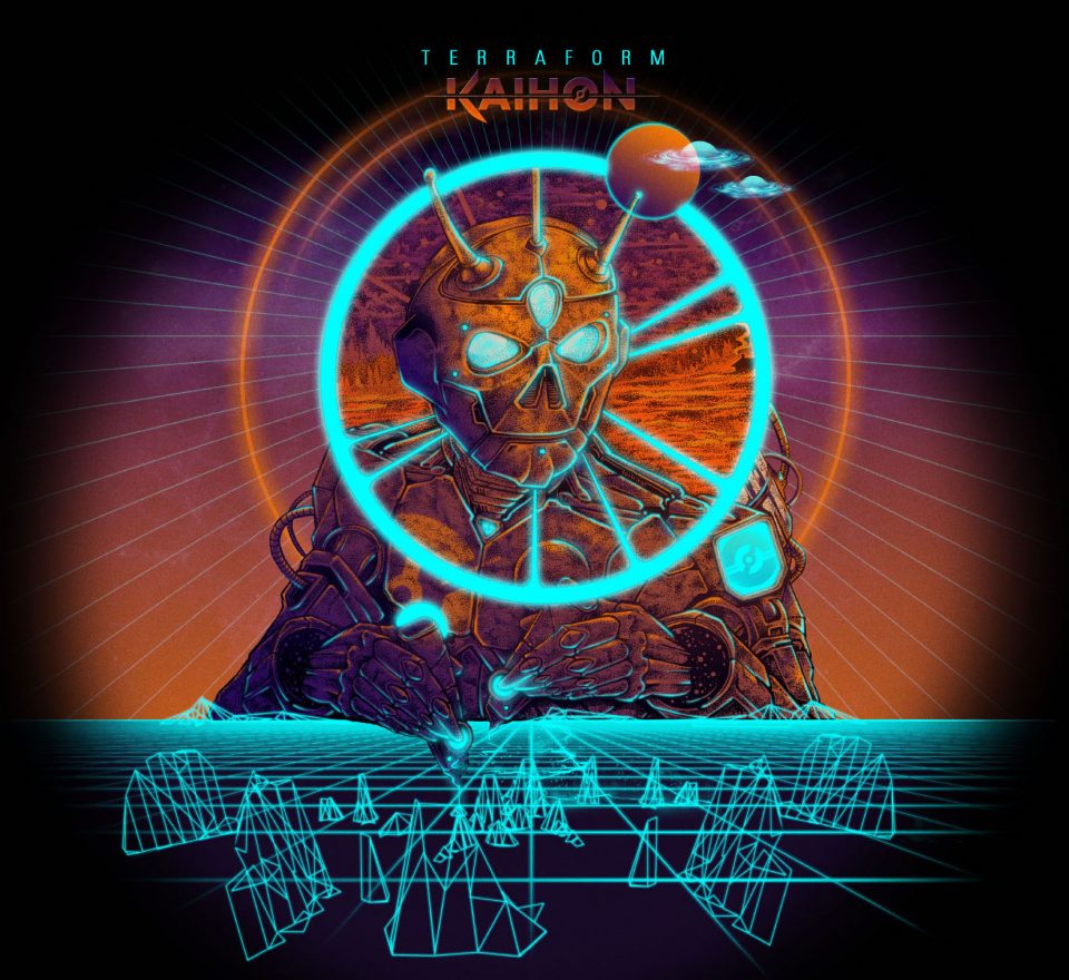 Kaihon's 'Terraform' EP artwork by Visual Amnesia. 
