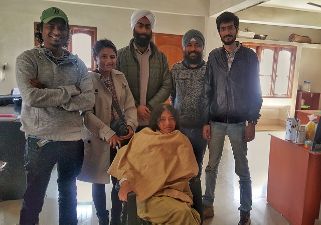 Menwhopause with civil rights and political activist Irom Sharmila in Imphal. Photo: Courtesy of the artist