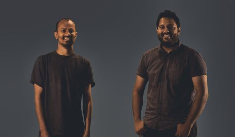 Naquash (left) and Joe Panicker (right) make a harmonious, albeit unconventional team as Aerate Sound. Photo: Courtesy of the artist