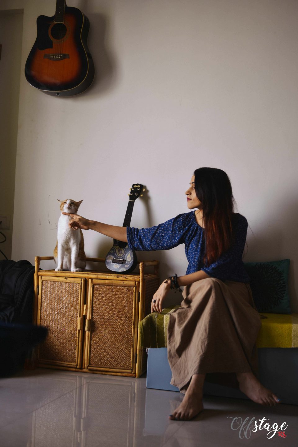 Sharma at her Goregaon residence. Photo: Swaraj Sriwastav