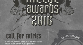 Entries Open: G-Shock Presents Rolling Stone Metal Awards 2016