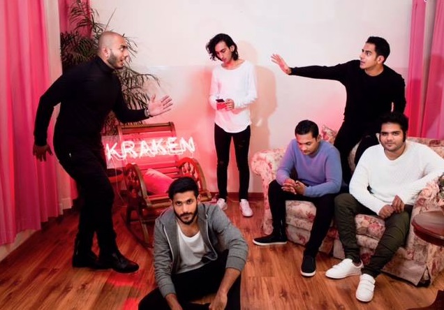 New Delhi rock band Kraken. 