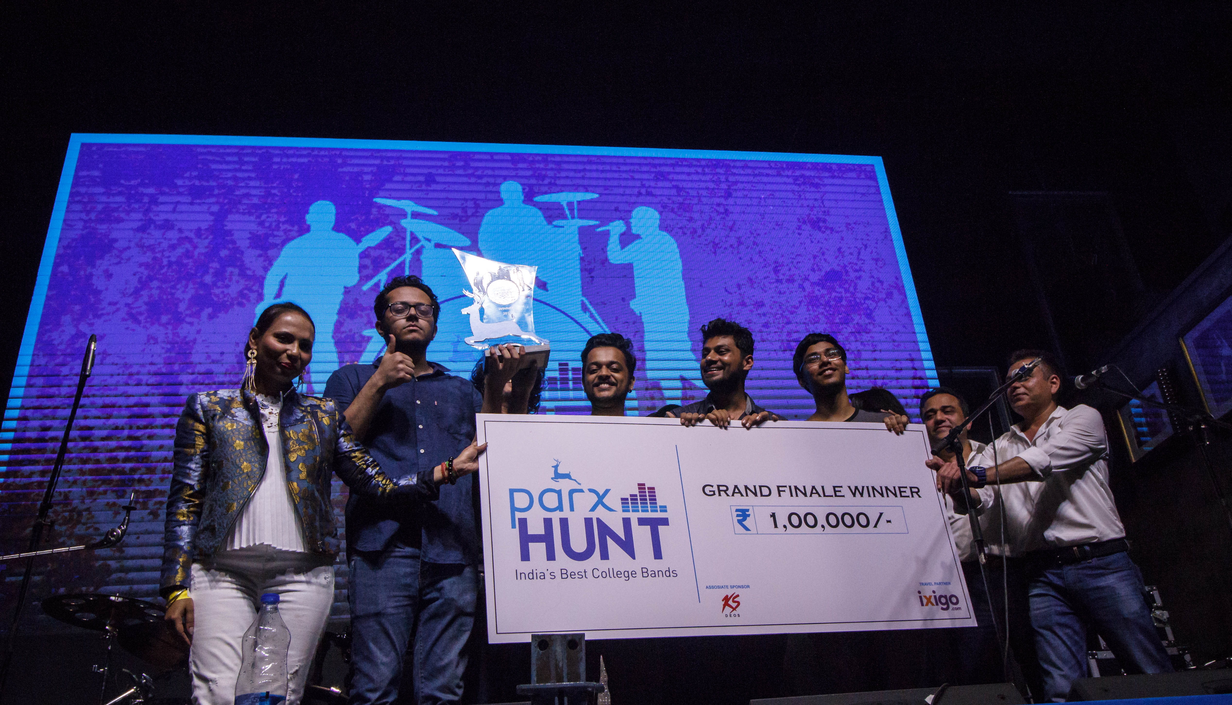 Mumbai Rockers Across Seconds Win Parx Band Hunt 2017