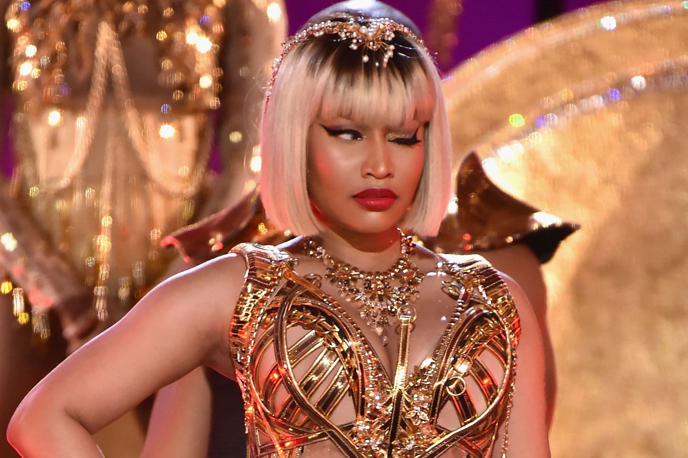 Watch Nicki Minaj’s Surprise VMA Performance Inside Oculus in New York City