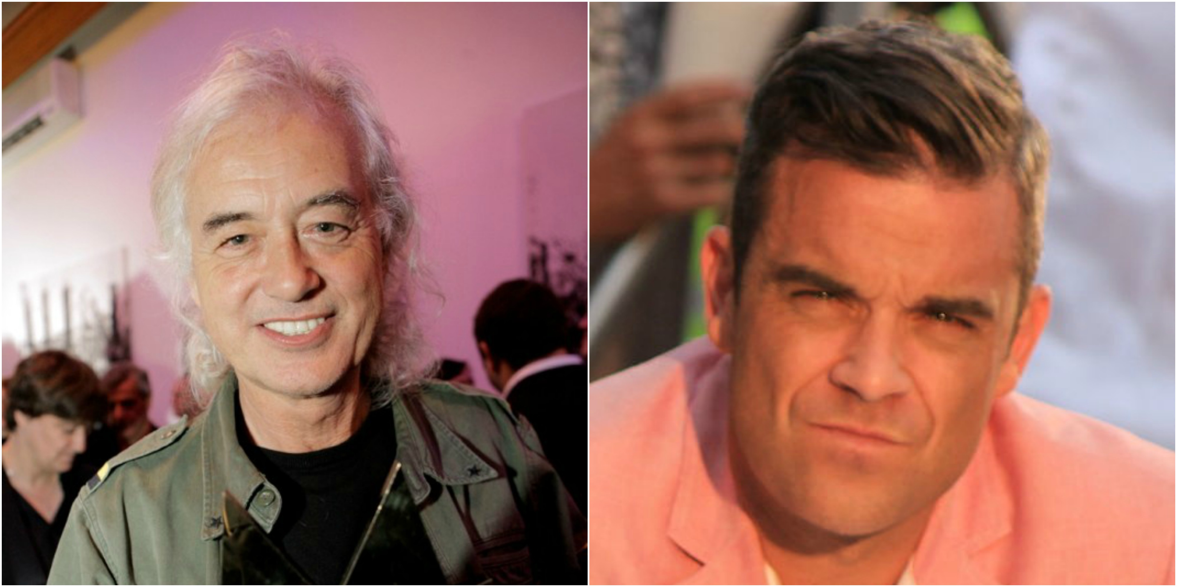 Robbie Williams Blasts Black Sabbath Music at Neighbor Jimmy Page, According to Letter