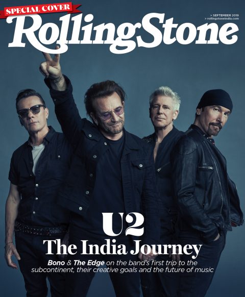 U2 on Rolling Stone India's special cover