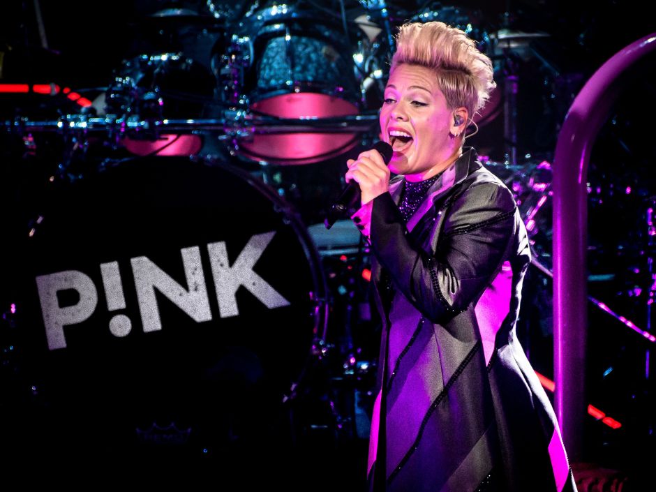 Pink in concert at Scotiabank Arena, Toronto, Canada 18 Aug 2019