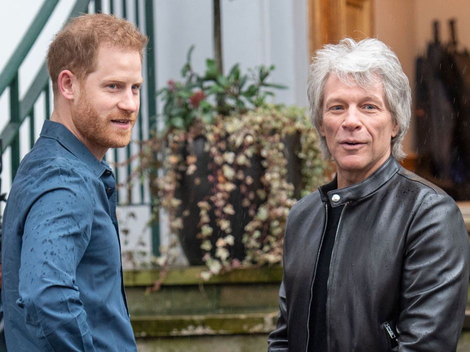 Bon Jovi Teams Up With Prince Harry on New Charity Track ‘Unbroken’