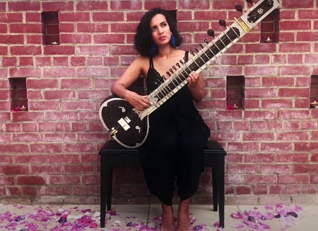 Anoushka Shankar in the video for "Those Words" from her recently released EP 'Love Letters'