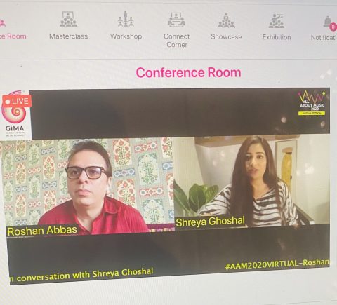 Roshan Abbas in conversation with Shreya Ghoshal