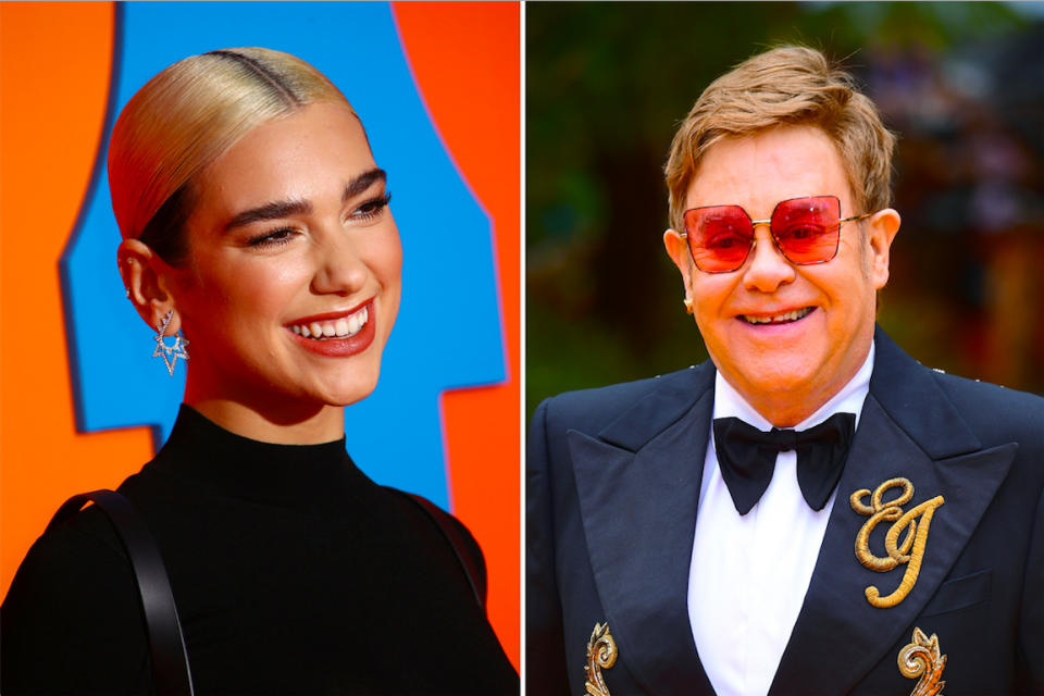 will dua lipa tour with elton john