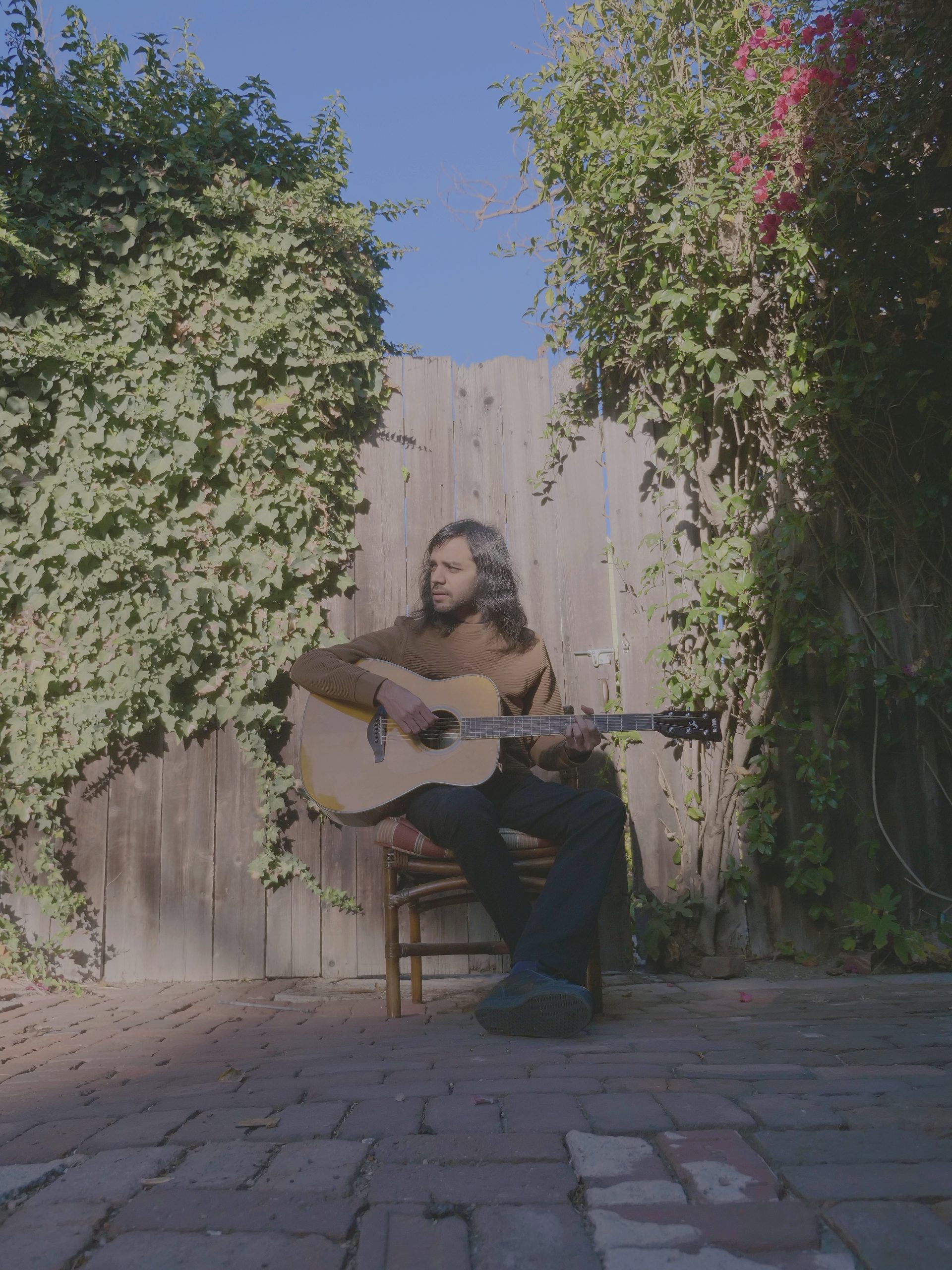 Composer and guitarist Prateek Rajagopal in Los Angeles