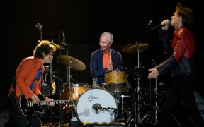 Charlie Watts with Rolling Stones