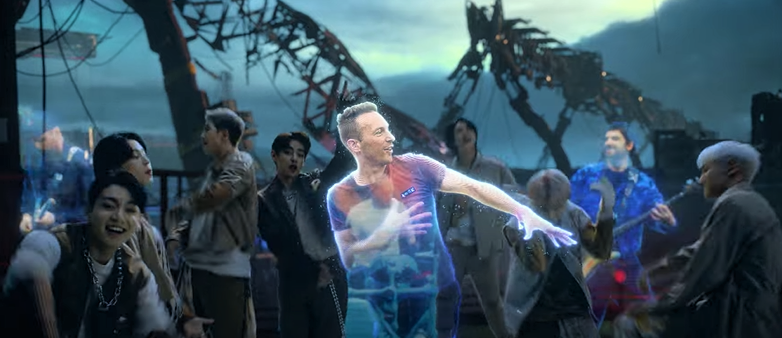 Coldplay and BTS Unveil Galactic Music Video for ‘My Universe’ thumbnail