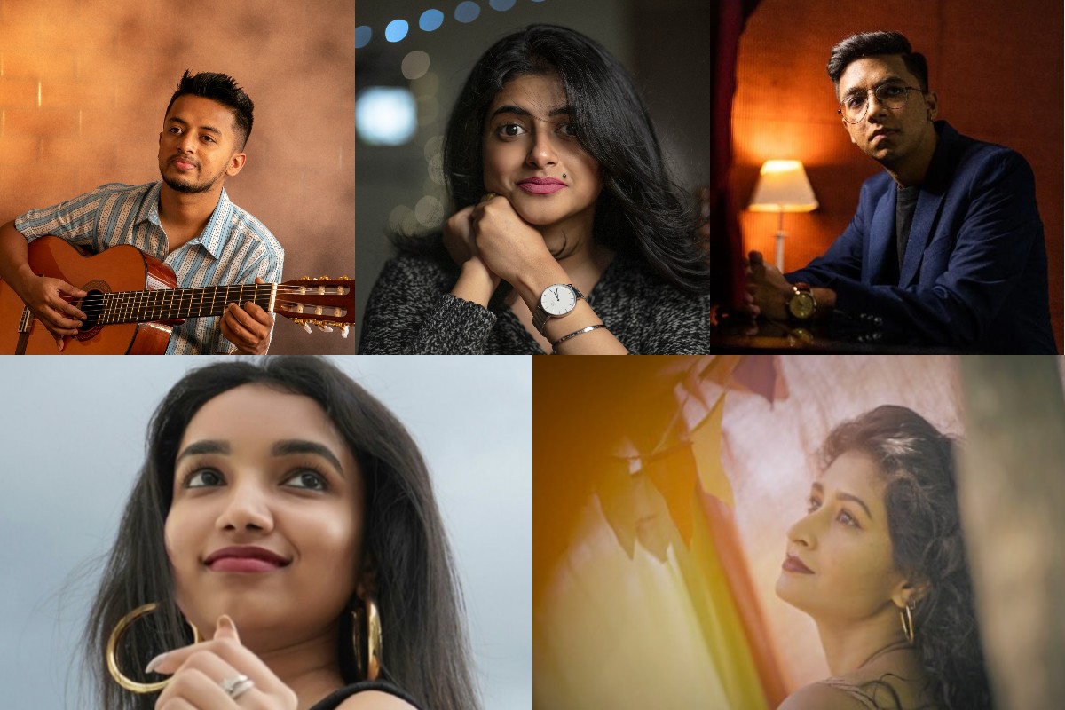 New music artists Vishwi, Aishwarya Rangarajan, Mehdi Hasan Niazi, Chitrangada Satarupa, Nutana Mohan