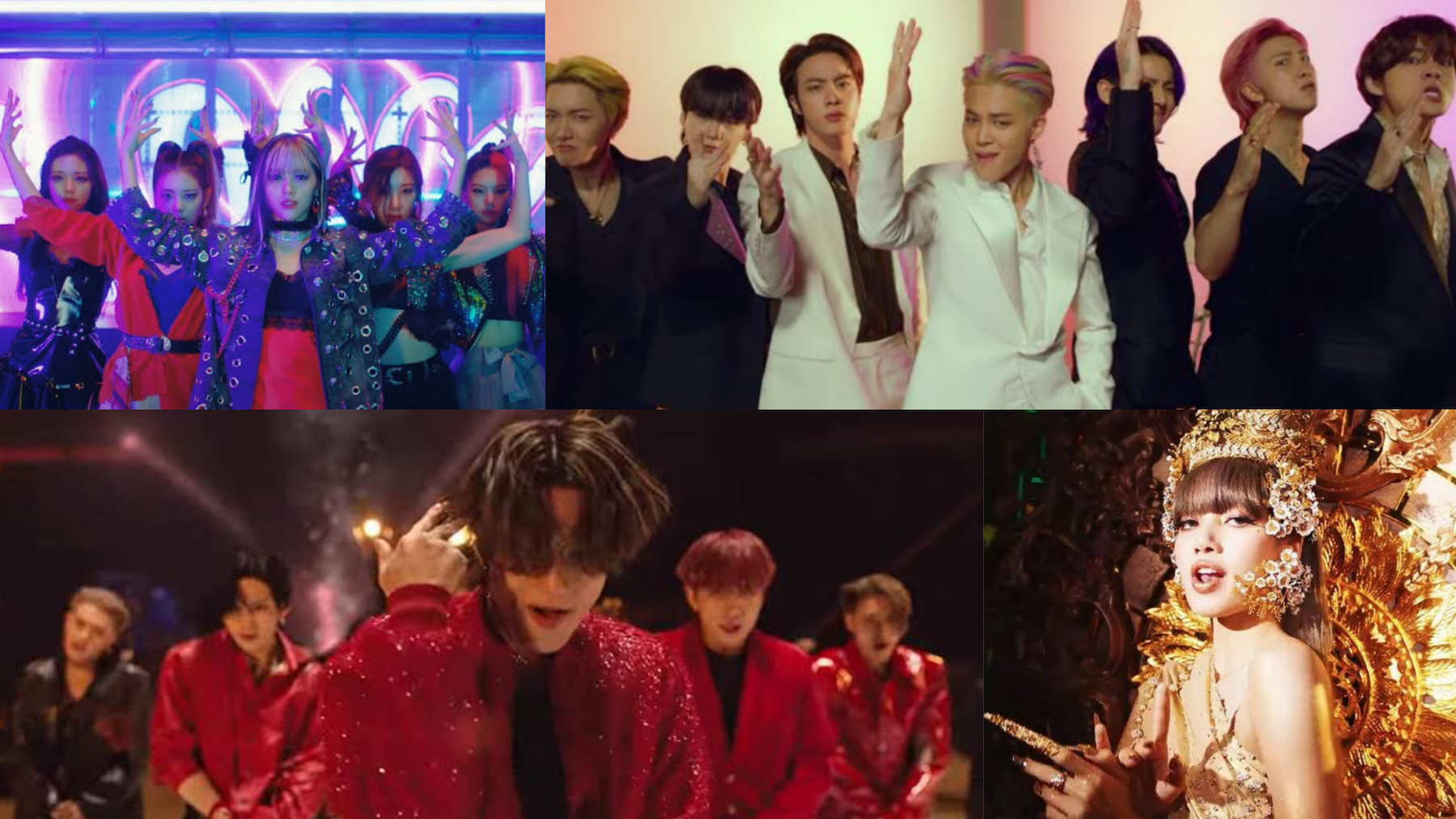 Choose Your Top 5 Korean Music Videos of 2021