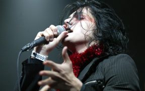My Chemical Romance vocalist Gerard Way live