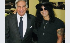 Ratan Tata with Slash