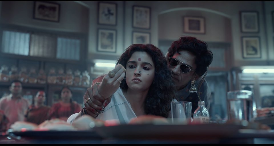 Vijay Raaz and Alia Bhatt in Gangubai Kathiawadi