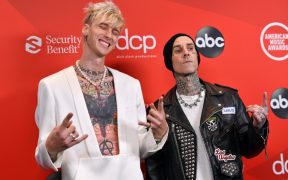 MGK and Travis Barker