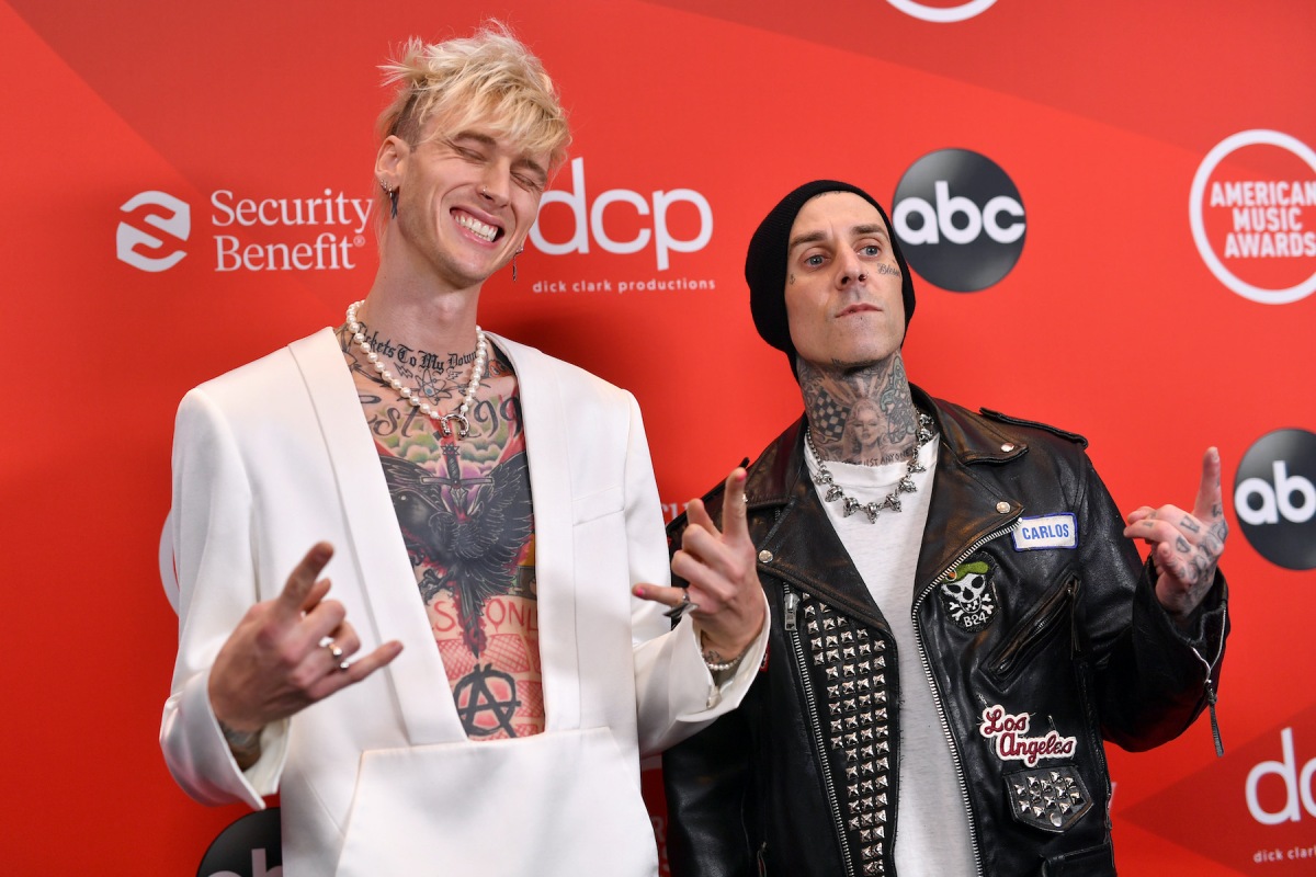 Machine Gun Kelly and Travis Barker Got Matching Album Title Tattoos. MGK Just Changed the LP’s Name thumbnail