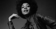 Betty Davis monochrome photo