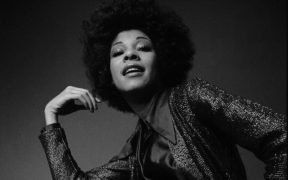 Betty Davis monochrome photo