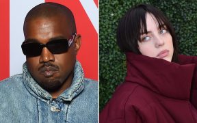 Kanye West and Billie Eilish