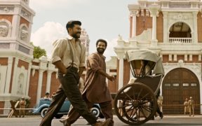 Ram Charan (left) and NTR Jr in a still from 'RRR.'